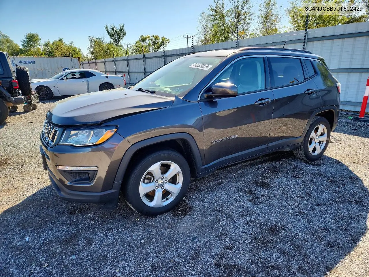 JEEP COMPASS 2018, VIN 3C4NJCBB7JT502429