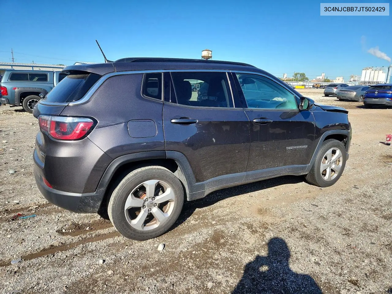 2018 JEEP COMPASS VIN 3C4NJCBB7JT502429 — фото 3