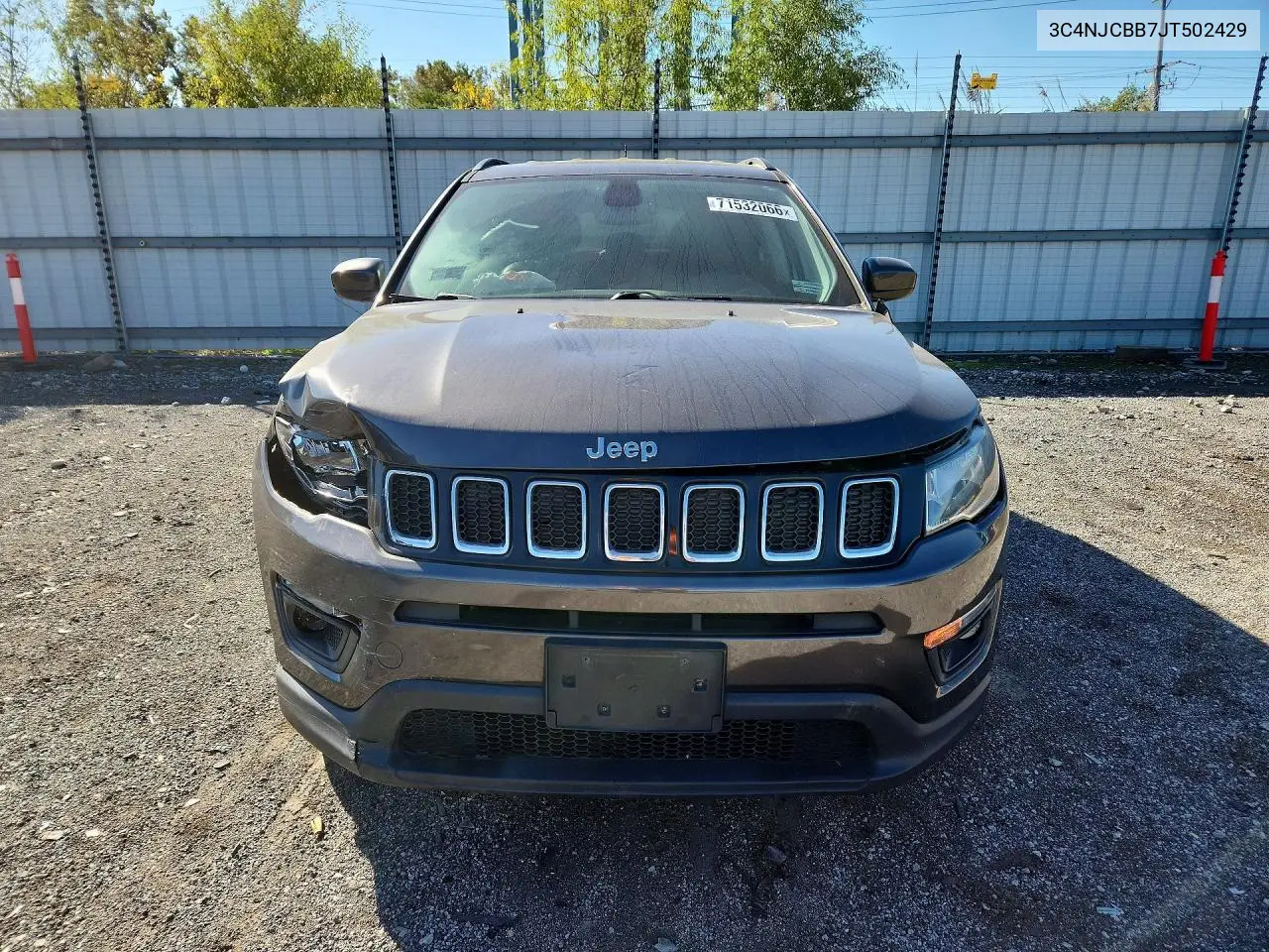 2018 JEEP COMPASS VIN 3C4NJCBB7JT502429 — фото 5