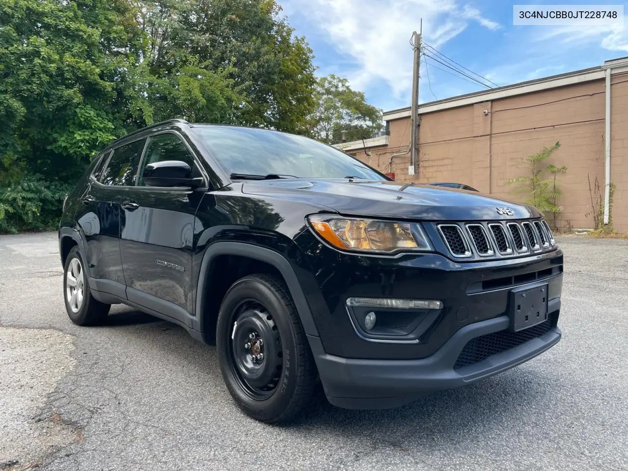 JEEP COMPASS 2018, VIN 3C4NJCBB0JT228748