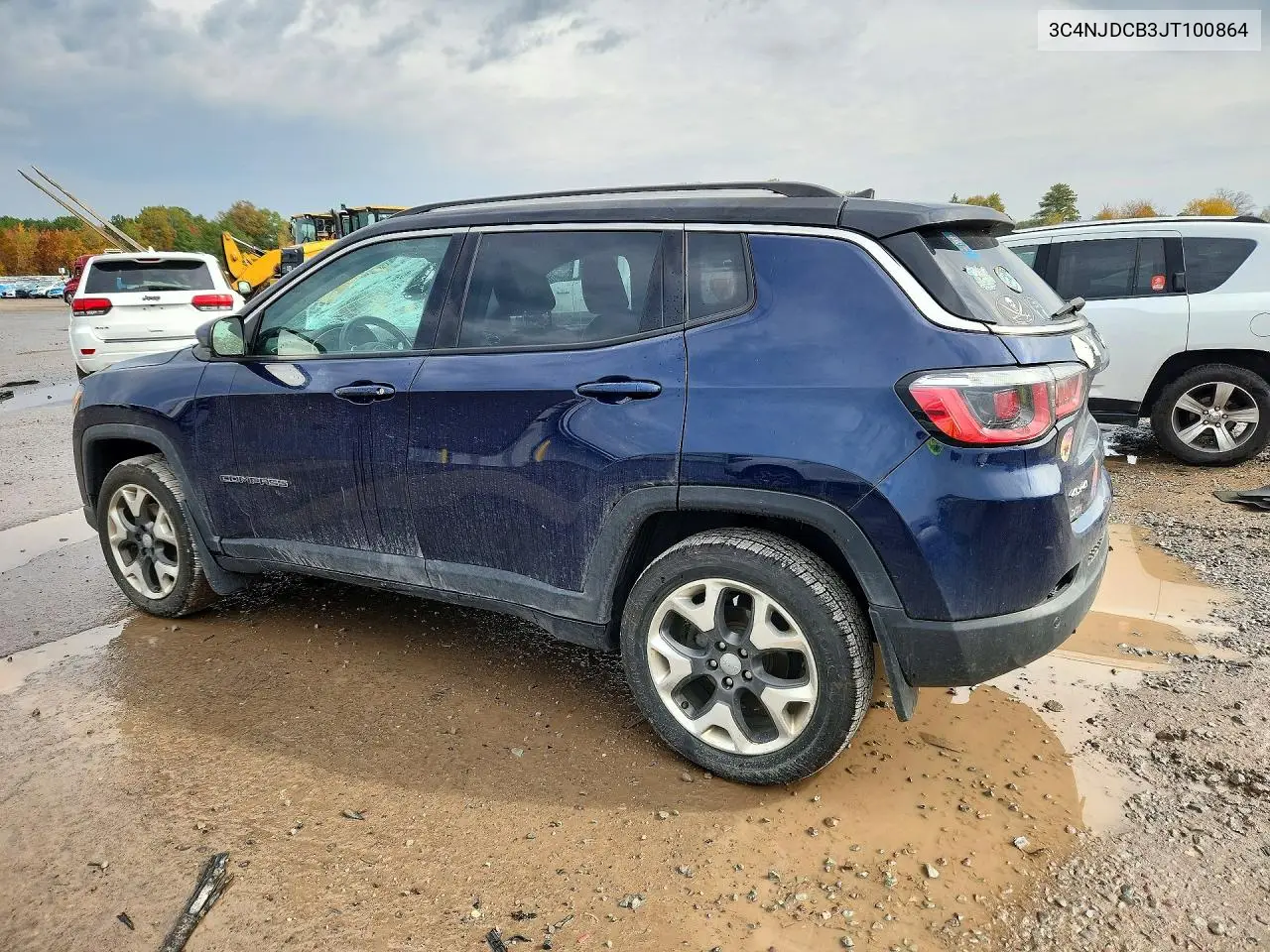 2018 JEEP COMPASS VIN 3C4NJDCB3JT100864 — фото 2