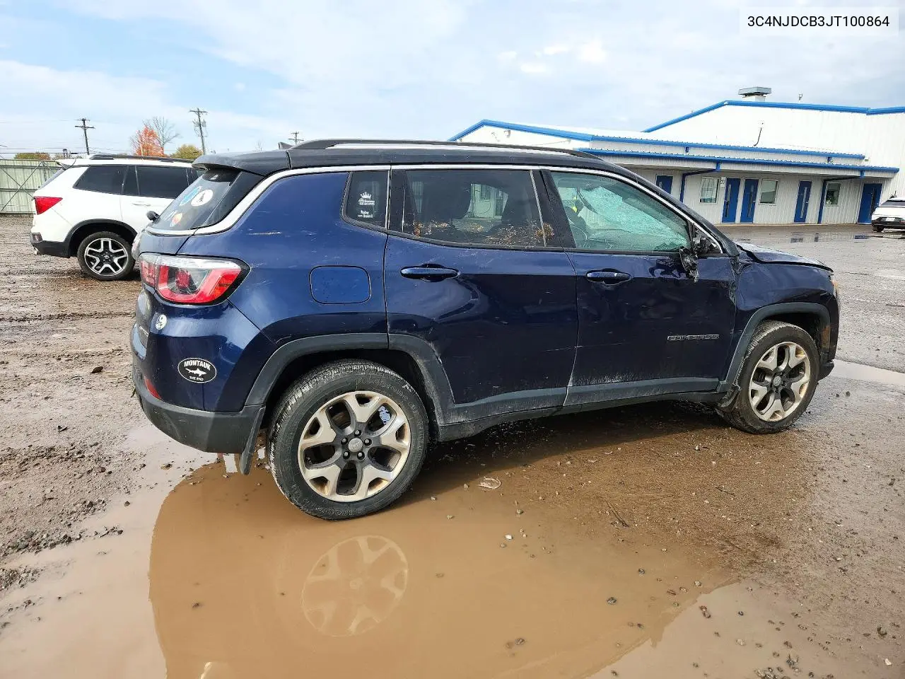 2018 JEEP COMPASS VIN 3C4NJDCB3JT100864 — фото 3