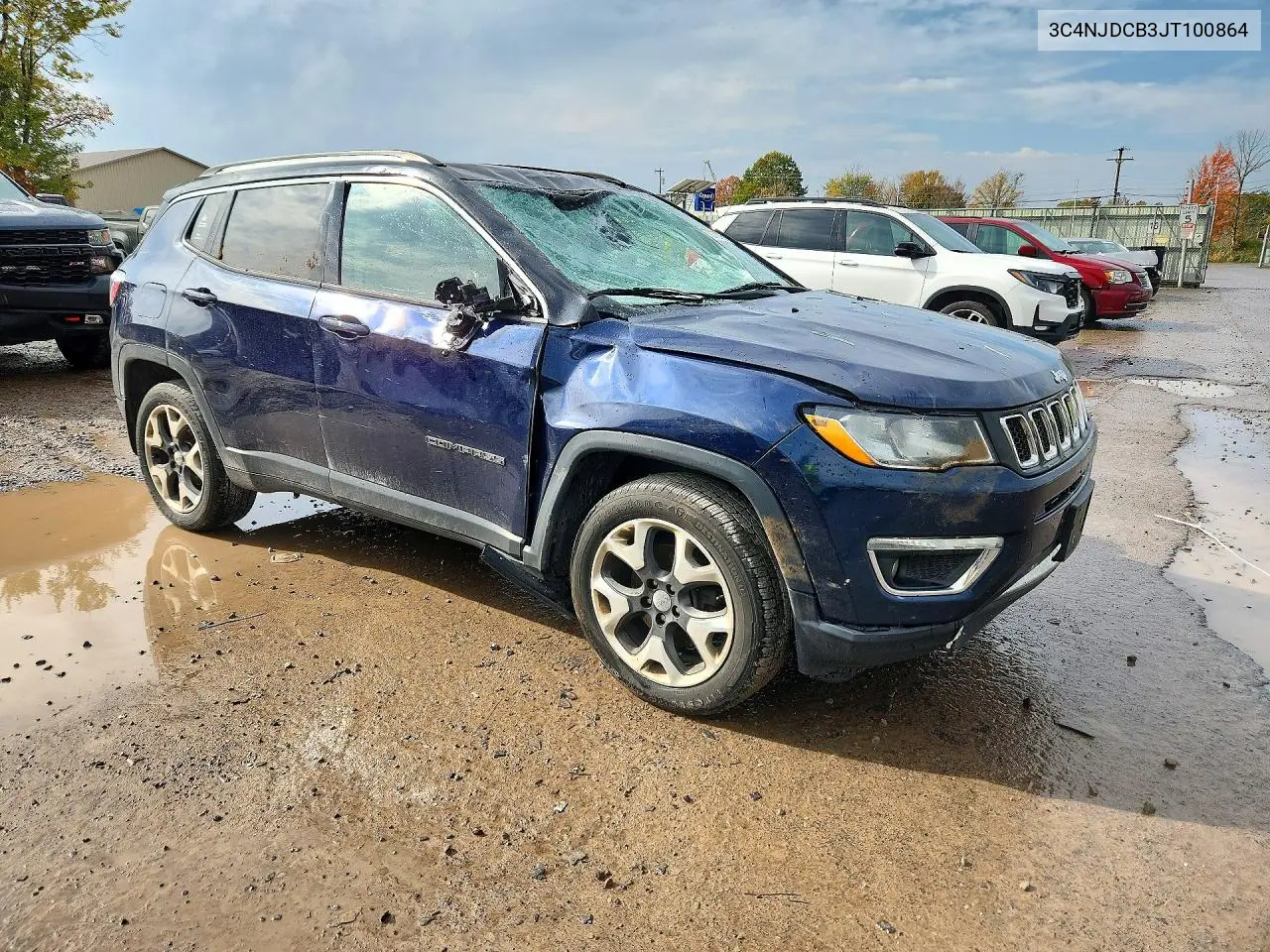 2018 JEEP COMPASS VIN 3C4NJDCB3JT100864 — фото 4