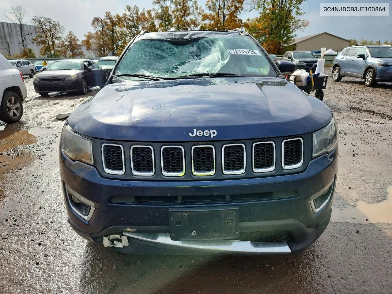 2018 JEEP COMPASS VIN 3C4NJDCB3JT100864 — фото 5