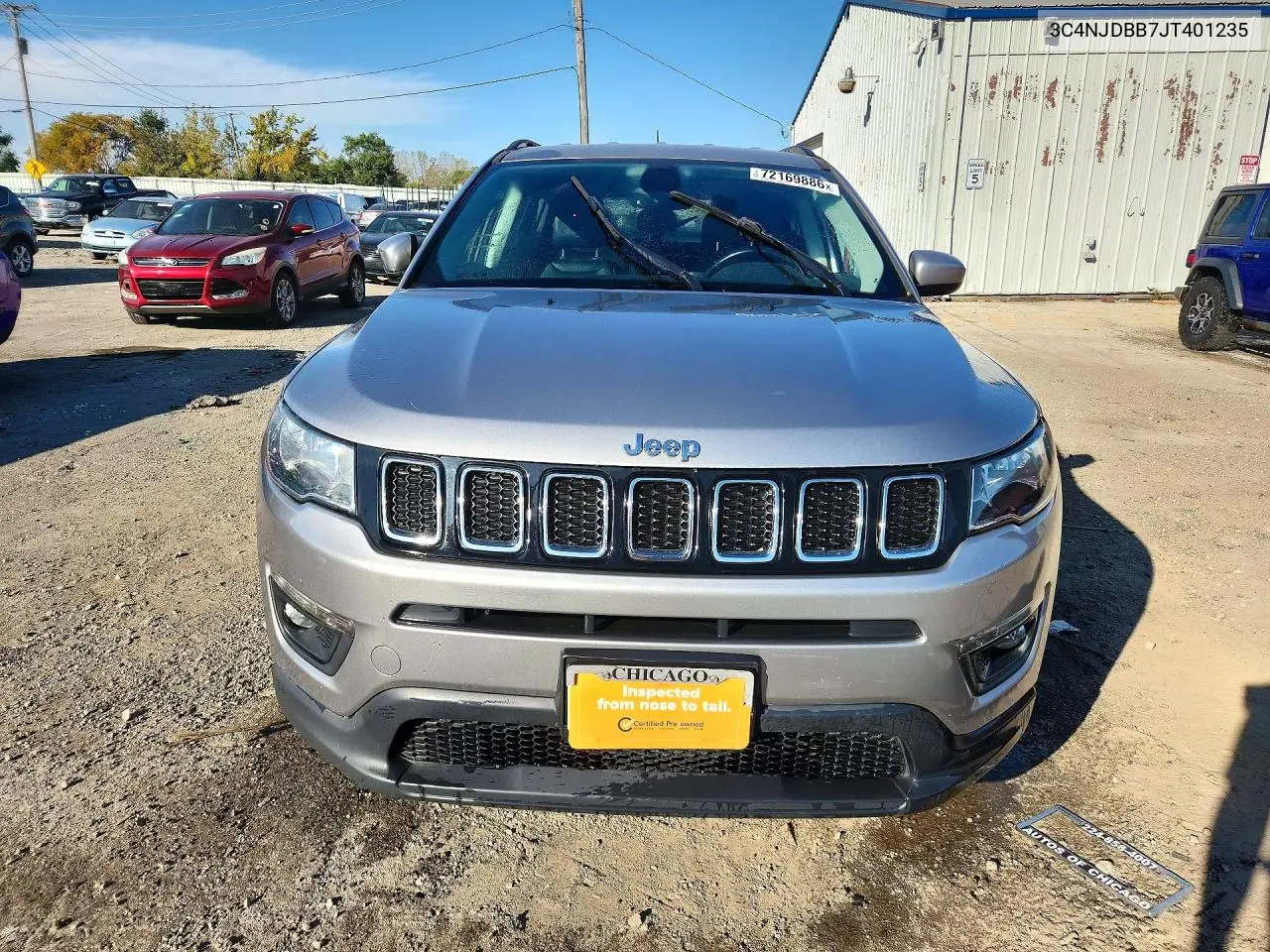 2018 JEEP COMPASS VIN 3C4NJDBB7JT401235 — фото 5