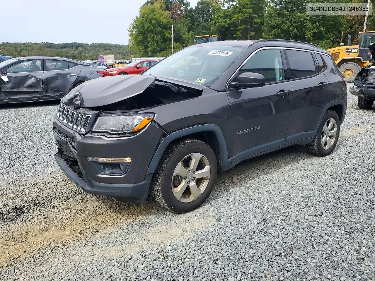 JEEP COMPASS 2018, VIN 3C4NJDBB4JT246353
