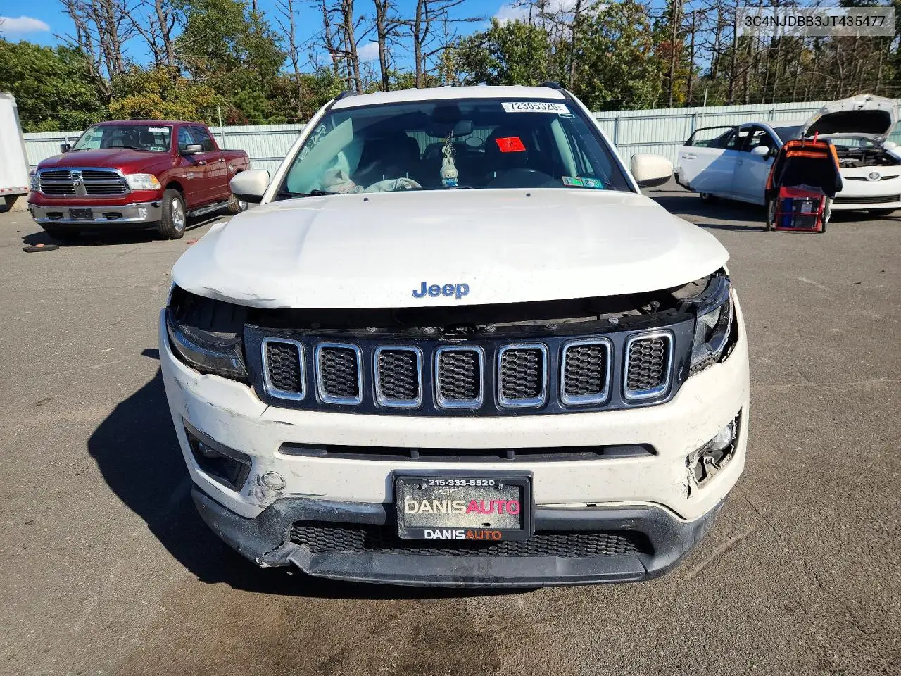 2018 JEEP COMPASS VIN 3C4NJDBB3JT435477 — фото 5