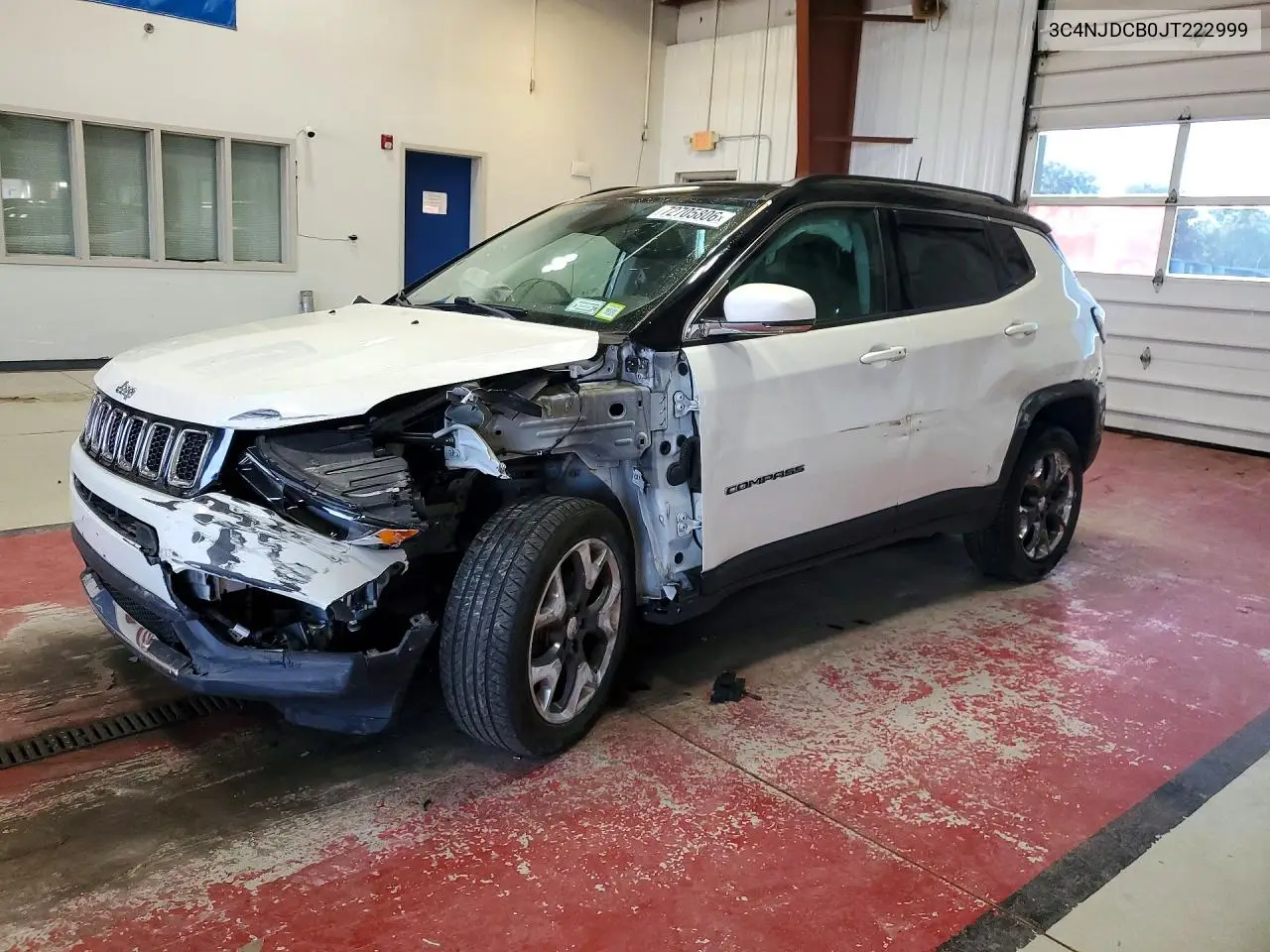 JEEP COMPASS 2018, VIN 3C4NJDCB0JT222999