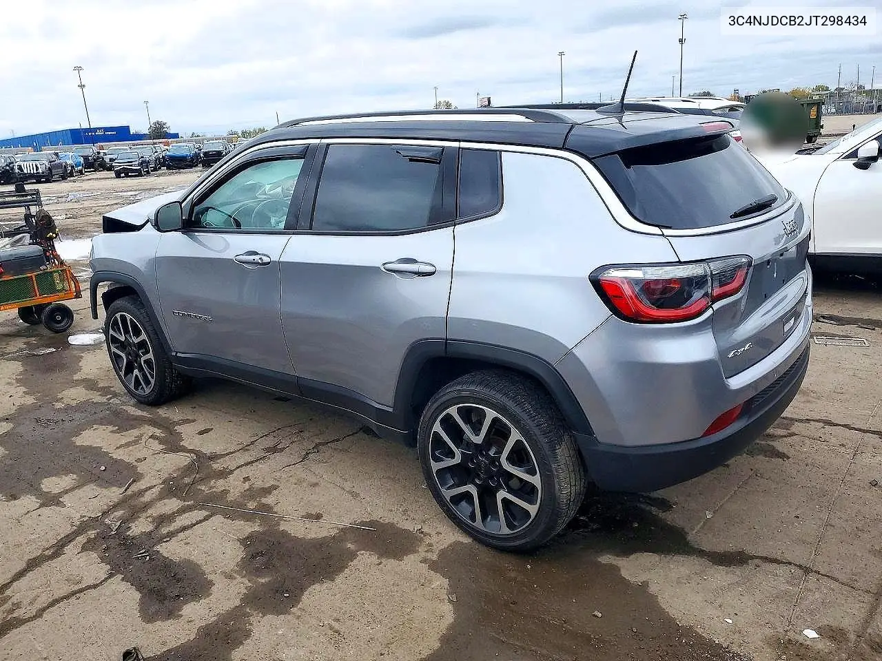 2018 JEEP COMPASS VIN 3C4NJDCB2JT298434 — фото 2
