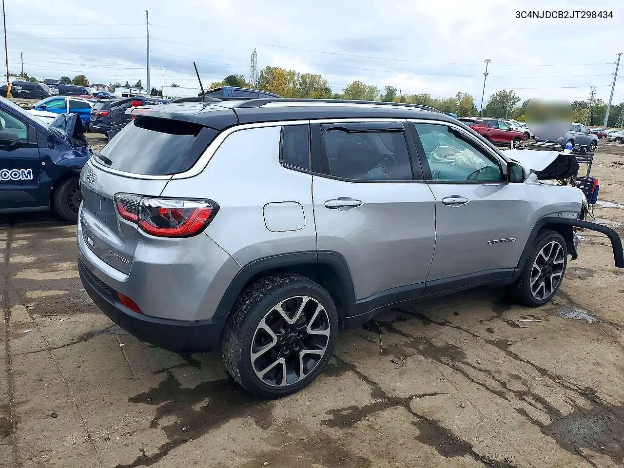 2018 JEEP COMPASS VIN 3C4NJDCB2JT298434 — фото 3
