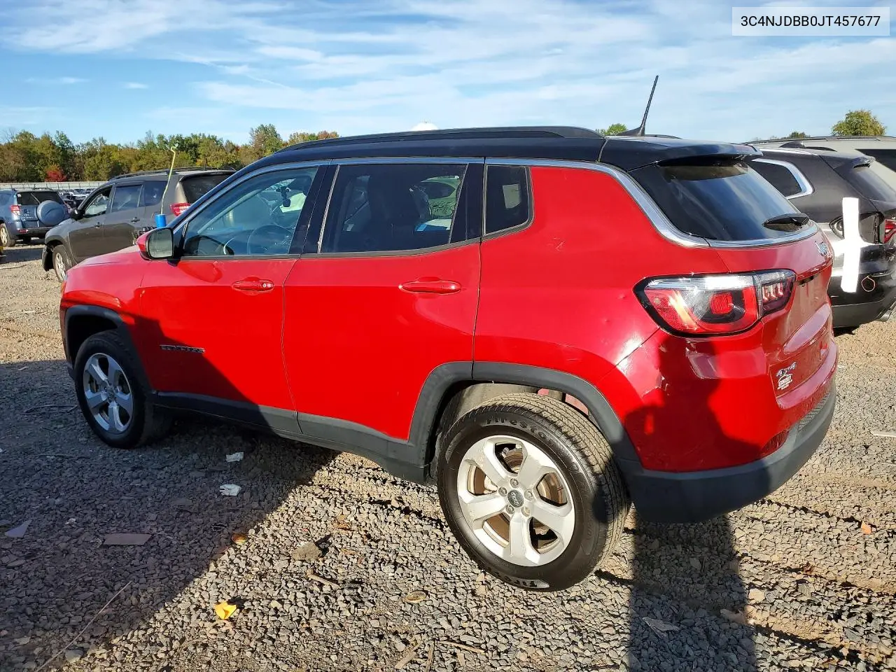 2018 JEEP COMPASS VIN 3C4NJDBB0JT457677 — фото 2