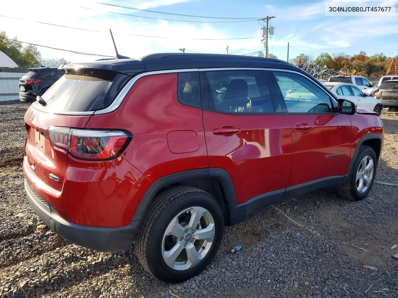 2018 JEEP COMPASS VIN 3C4NJDBB0JT457677 — фото 3