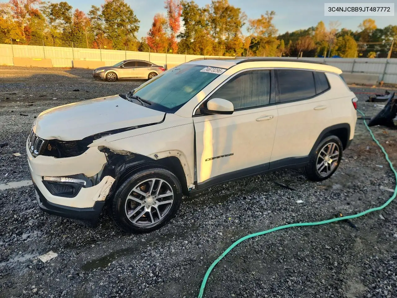 JEEP COMPASS 2018, VIN 3C4NJCBB9JT487772