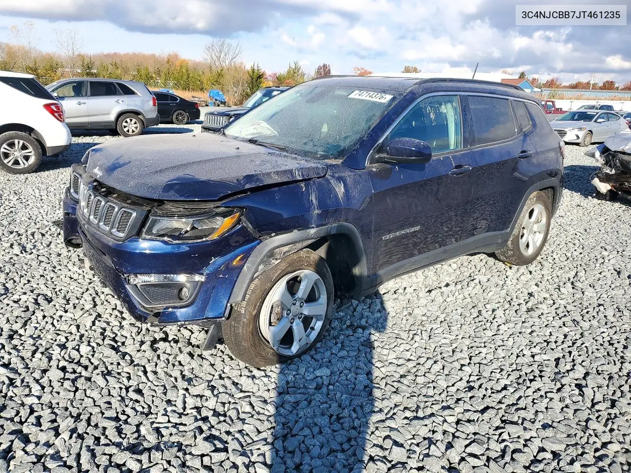 JEEP COMPASS 2018, VIN 3C4NJCBB7JT461235