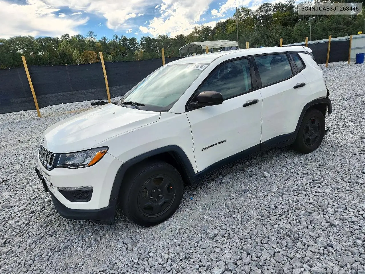 JEEP COMPASS 2018, VIN 3C4NJCAB3JT263446