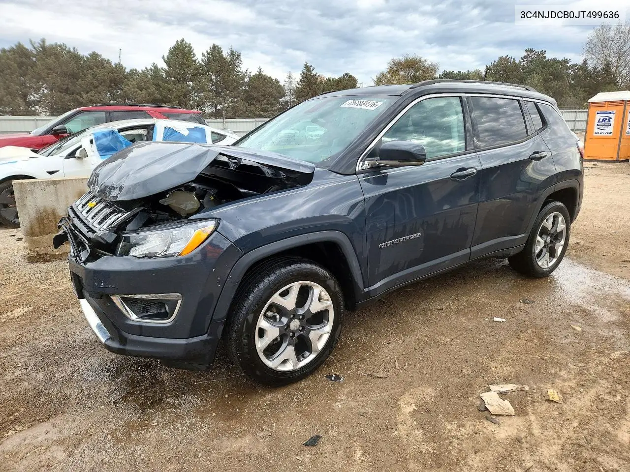 JEEP COMPASS 2018, VIN 3C4NJDCB0JT499636