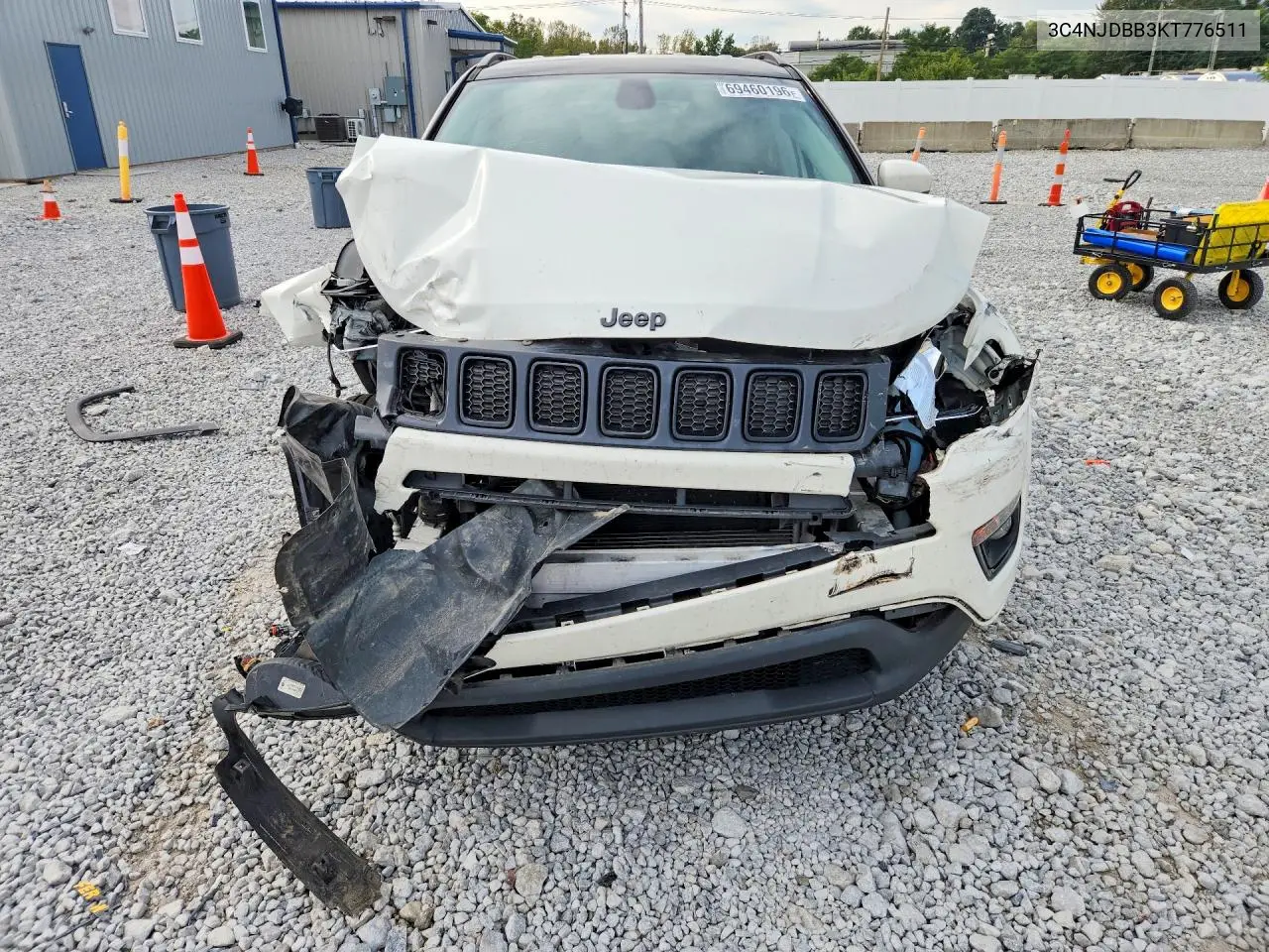 2019 JEEP COMPASS VIN 3C4NJDBB3KT776511 — фото 5