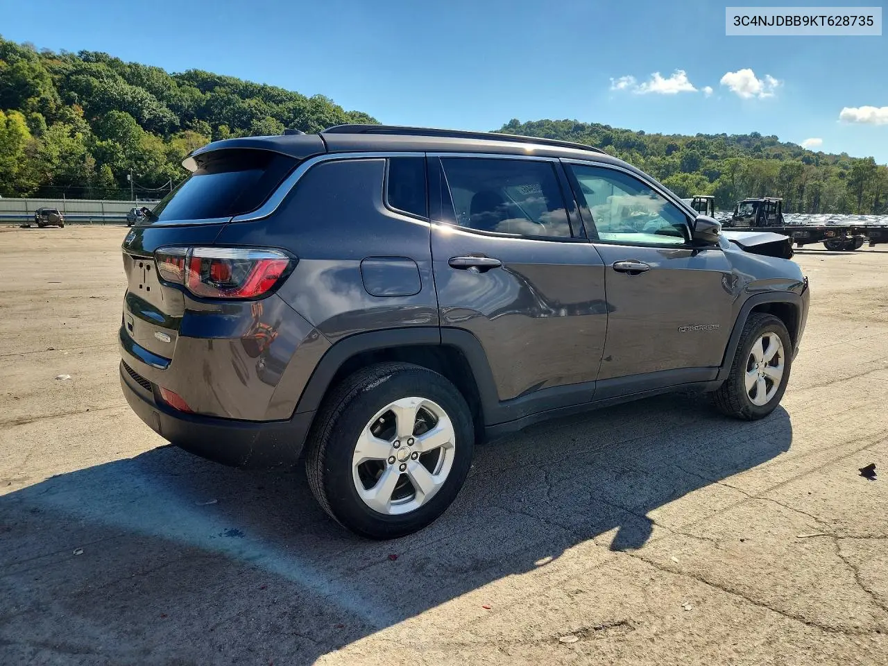 2019 JEEP COMPASS VIN 3C4NJDBB9KT628735 — фото 3