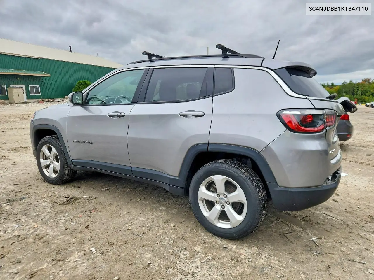 2019 JEEP COMPASS VIN 3C4NJDBB1KT847110 — фото 2