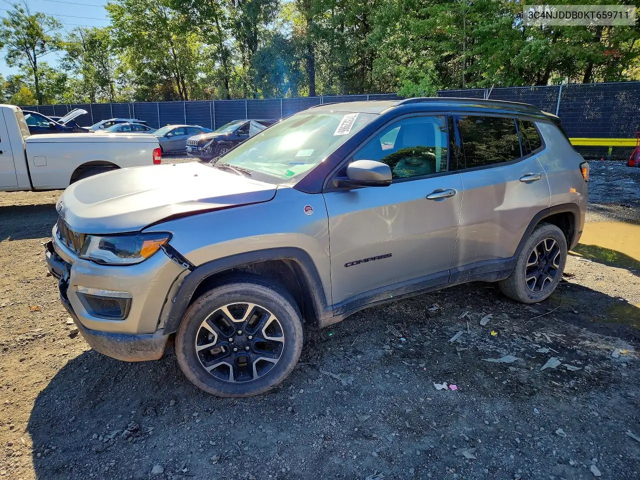 JEEP COMPASS 2019, VIN 3C4NJDDB0KT659711