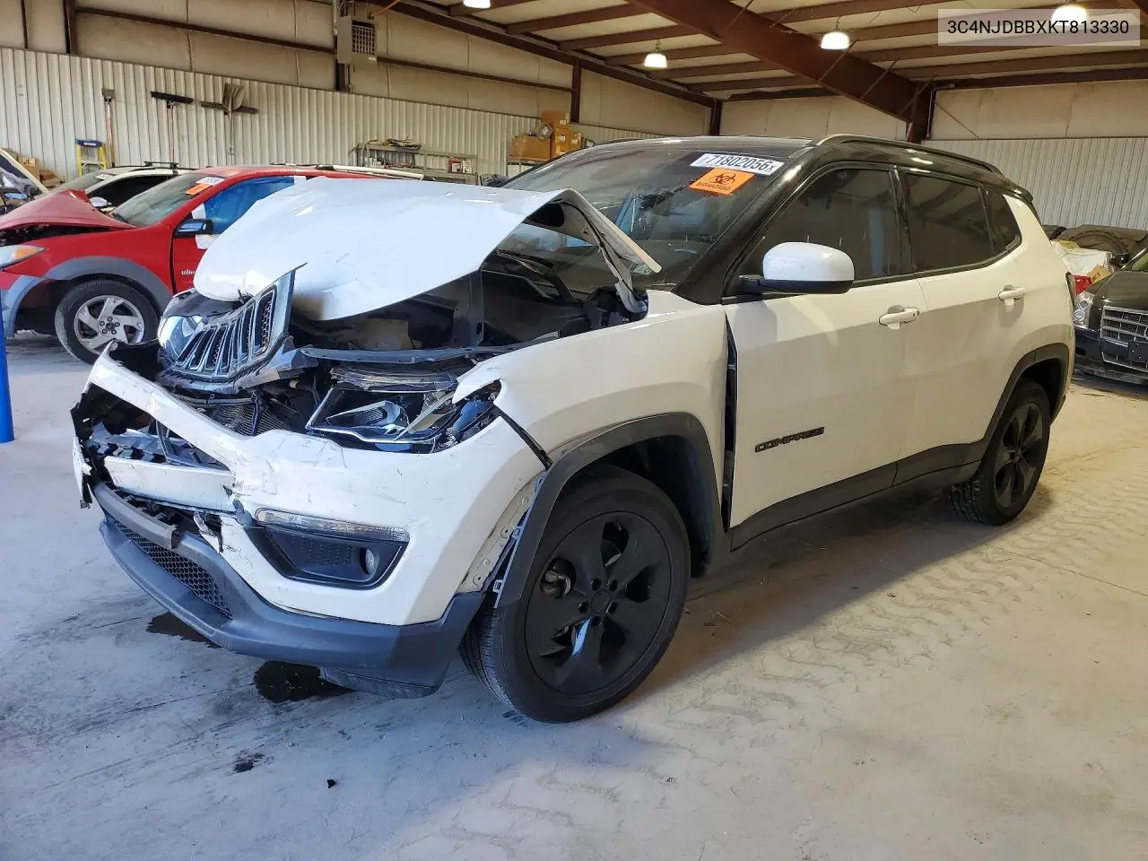 JEEP COMPASS 2019, VIN 3C4NJDBBXKT813330
