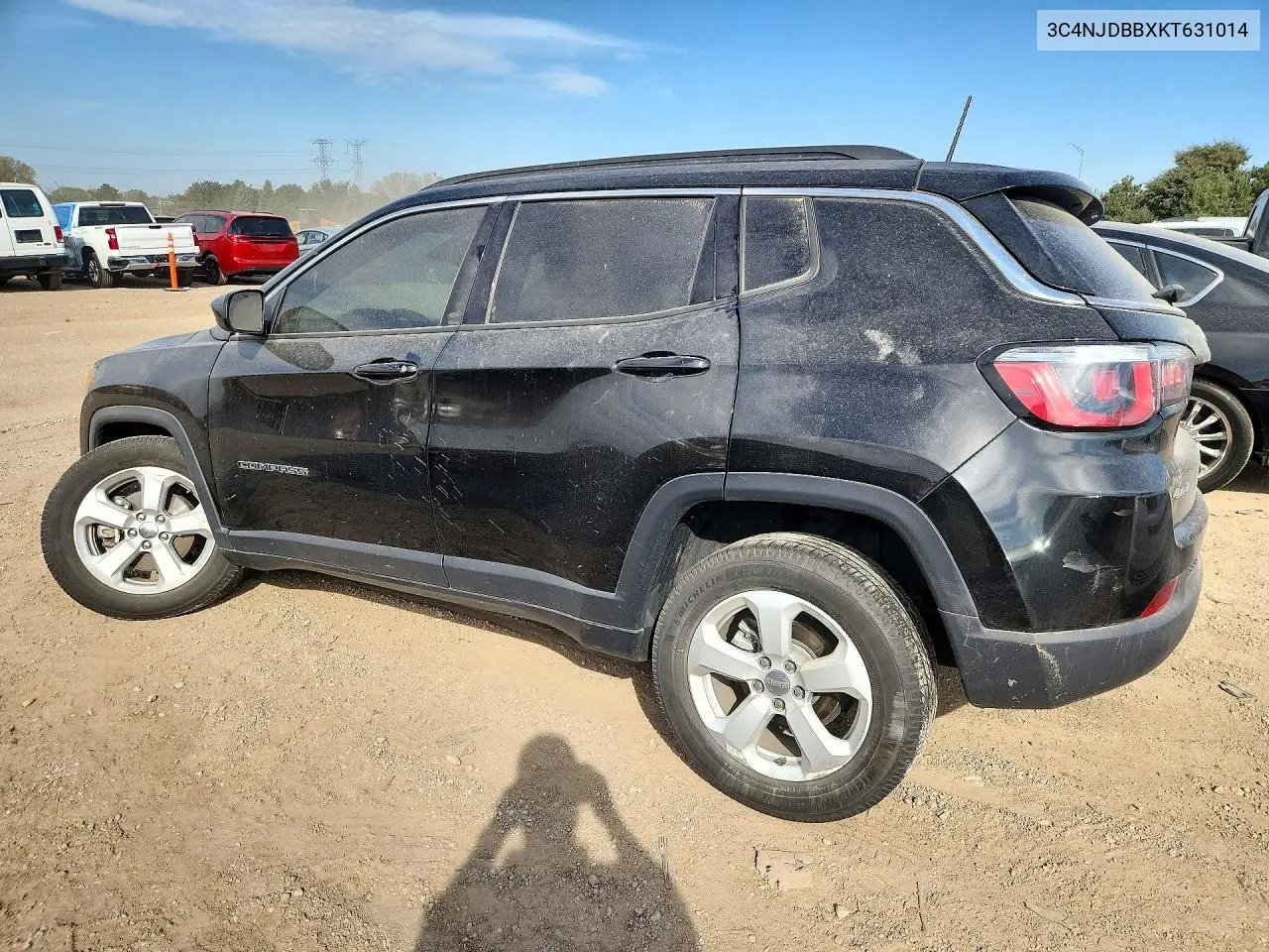 2019 JEEP COMPASS VIN 3C4NJDBBXKT631014 — фото 2