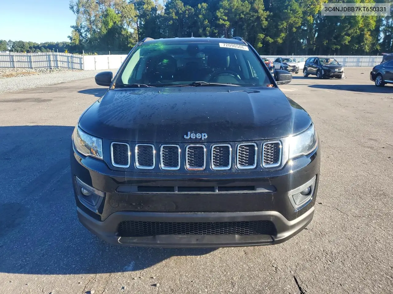 2019 JEEP COMPASS VIN 3C4NJDBB7KT650331 — фото 5