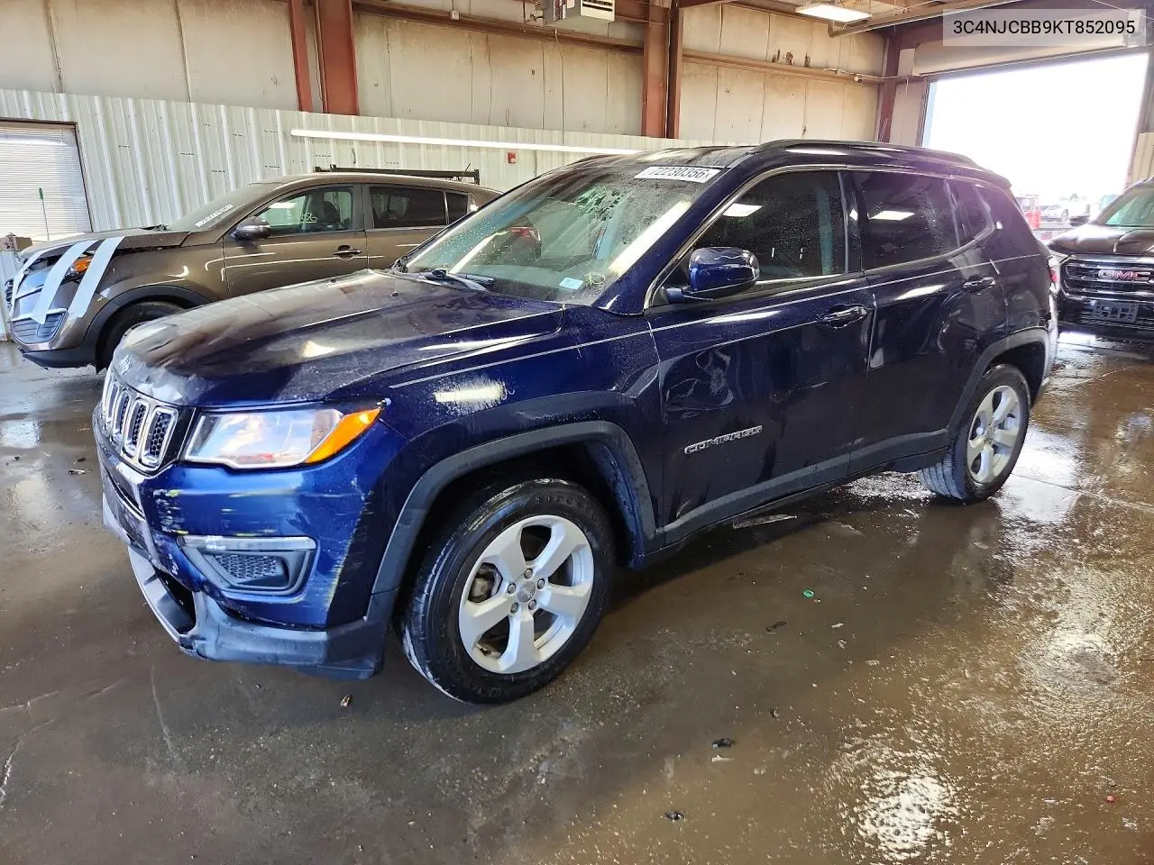 JEEP COMPASS 2019, VIN 3C4NJCBB9KT852095