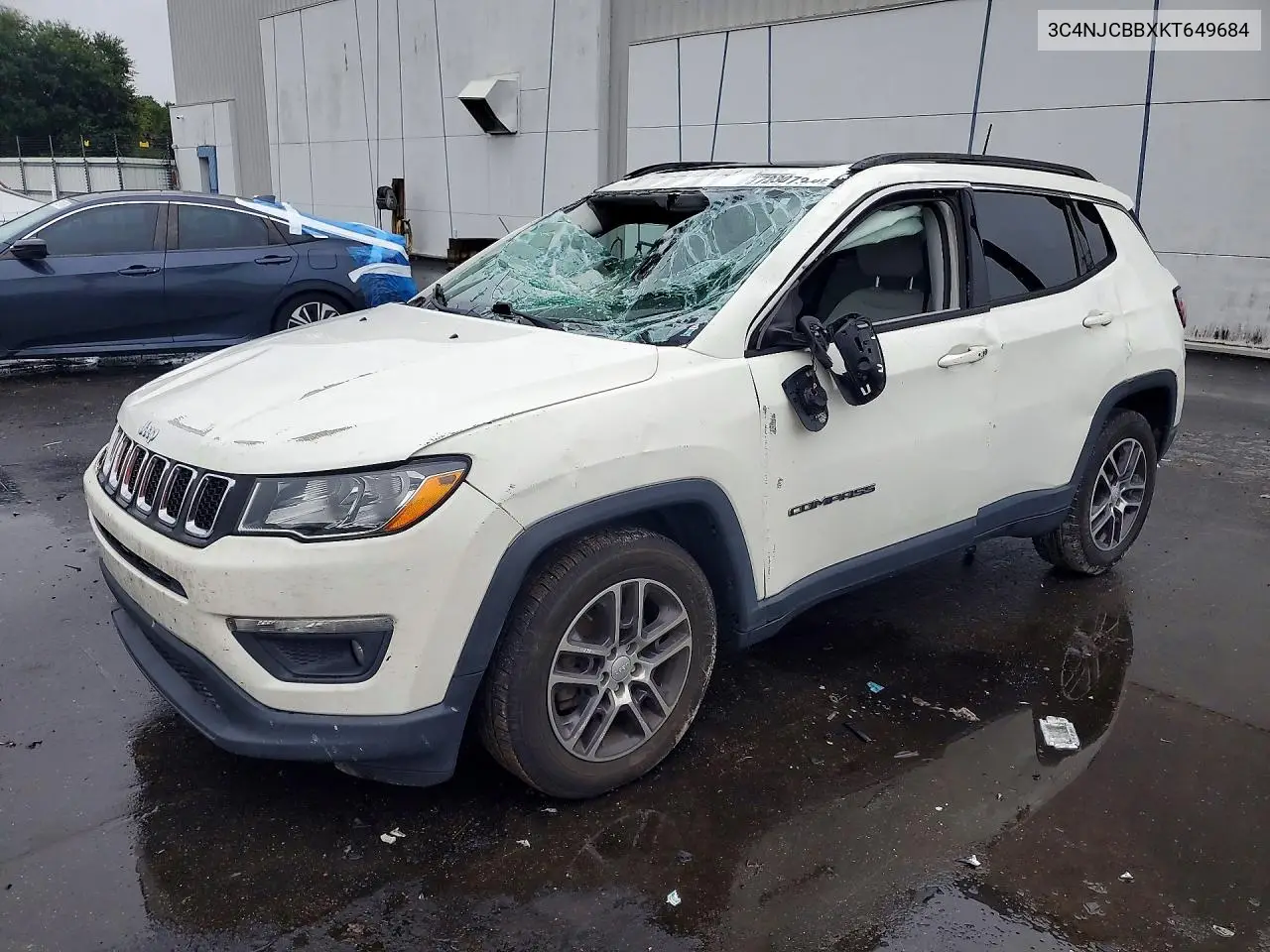 JEEP COMPASS 2019, VIN 3C4NJCBBXKT649684