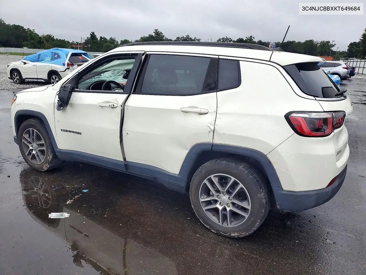 2019 JEEP COMPASS VIN 3C4NJCBBXKT649684 — фото 2