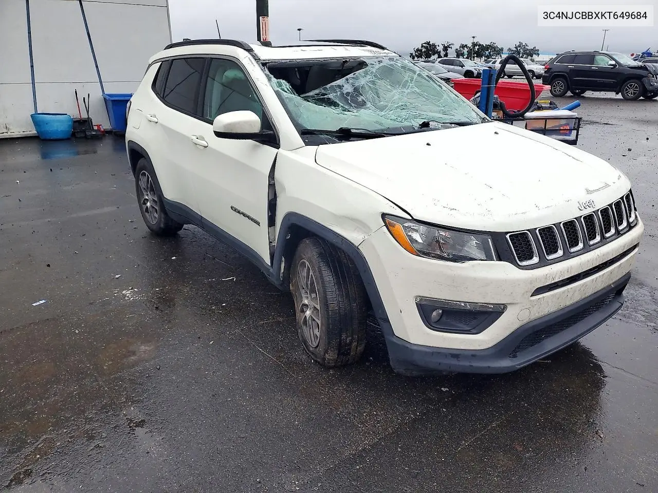 2019 JEEP COMPASS VIN 3C4NJCBBXKT649684 — фото 4