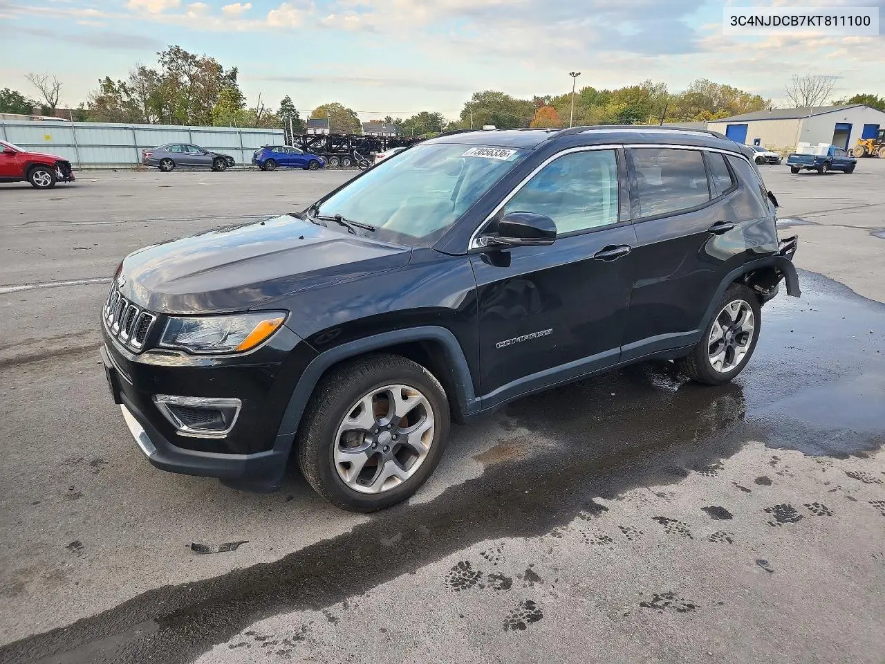 JEEP COMPASS 2019, VIN 3C4NJDCB7KT811100