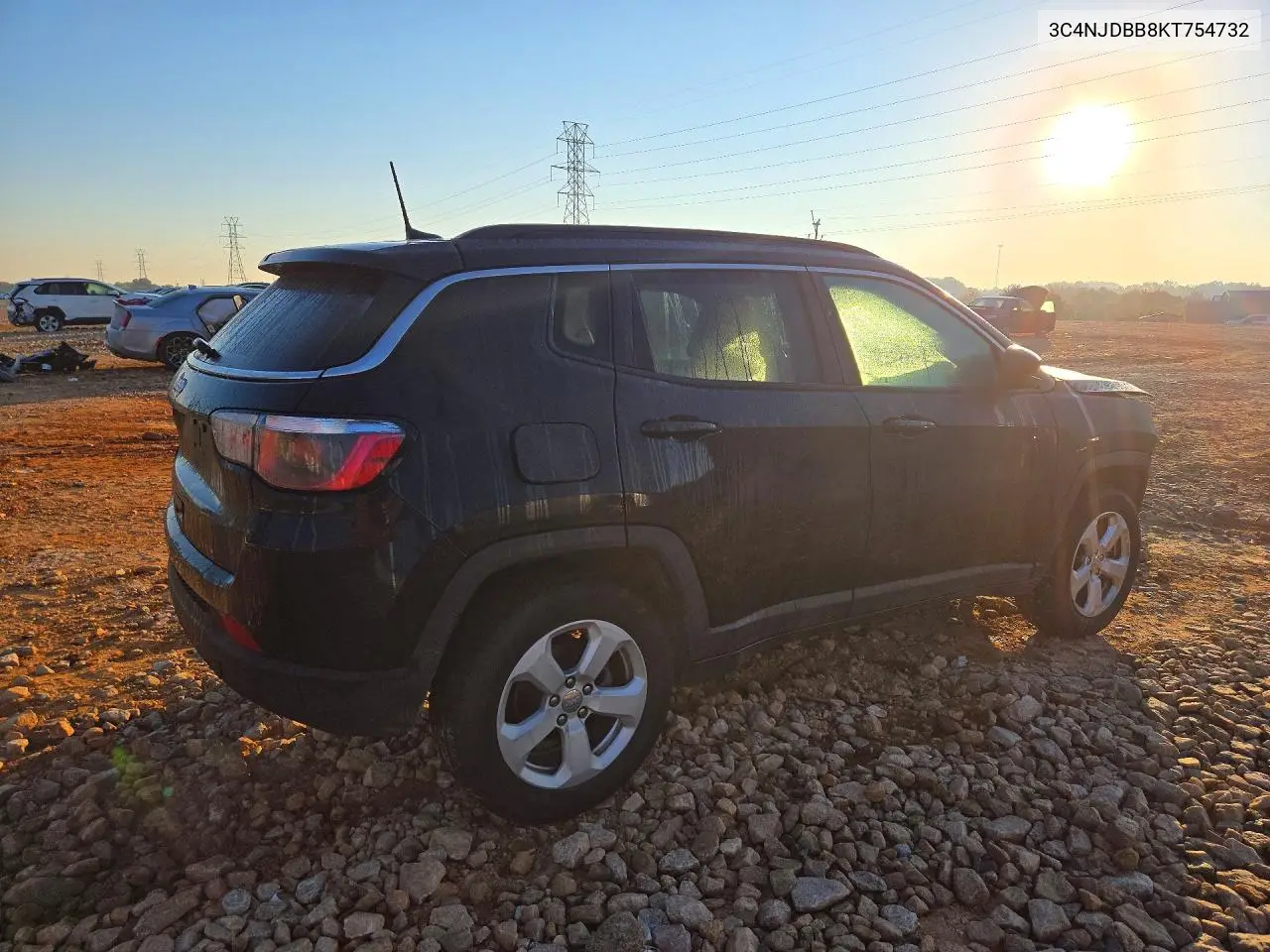 2019 JEEP COMPASS VIN 3C4NJDBB8KT754732 — фото 3