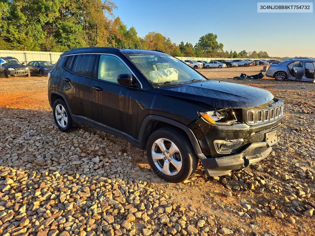 2019 JEEP COMPASS VIN 3C4NJDBB8KT754732 — фото 4