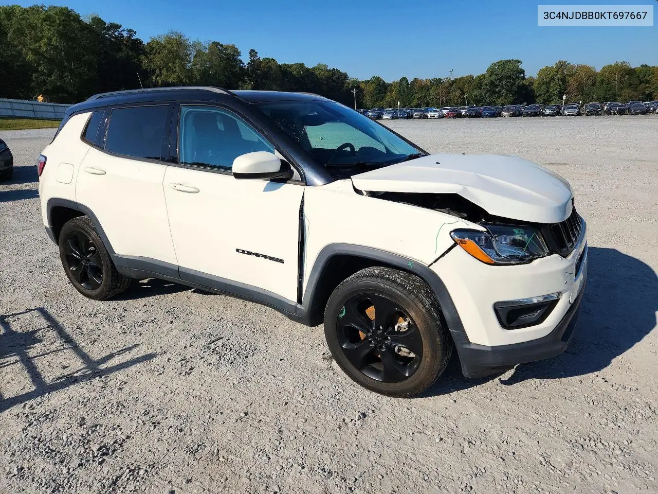 2019 JEEP COMPASS VIN 3C4NJDBB0KT697667 — фото 4