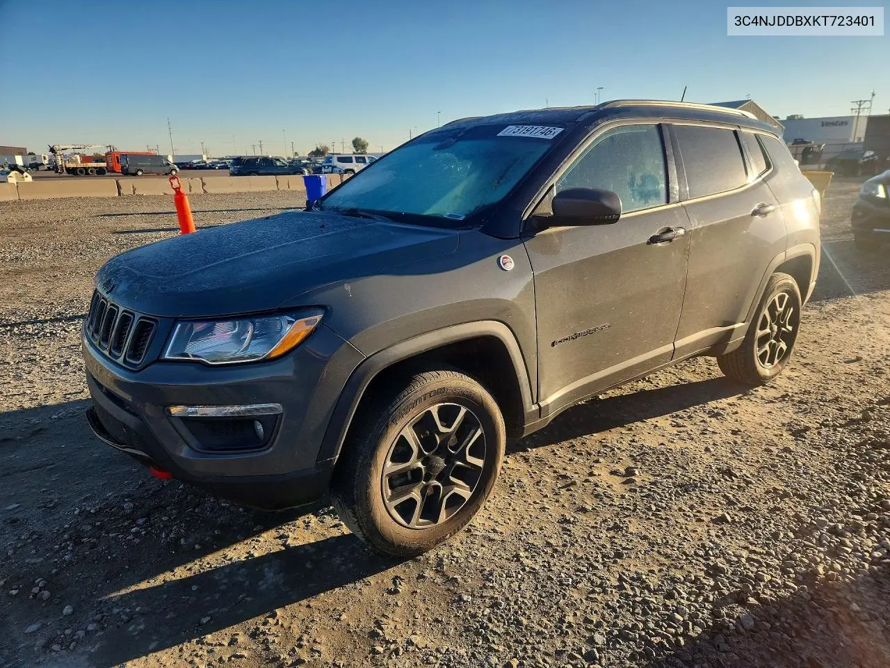 JEEP COMPASS 2019, VIN 3C4NJDDBXKT723401