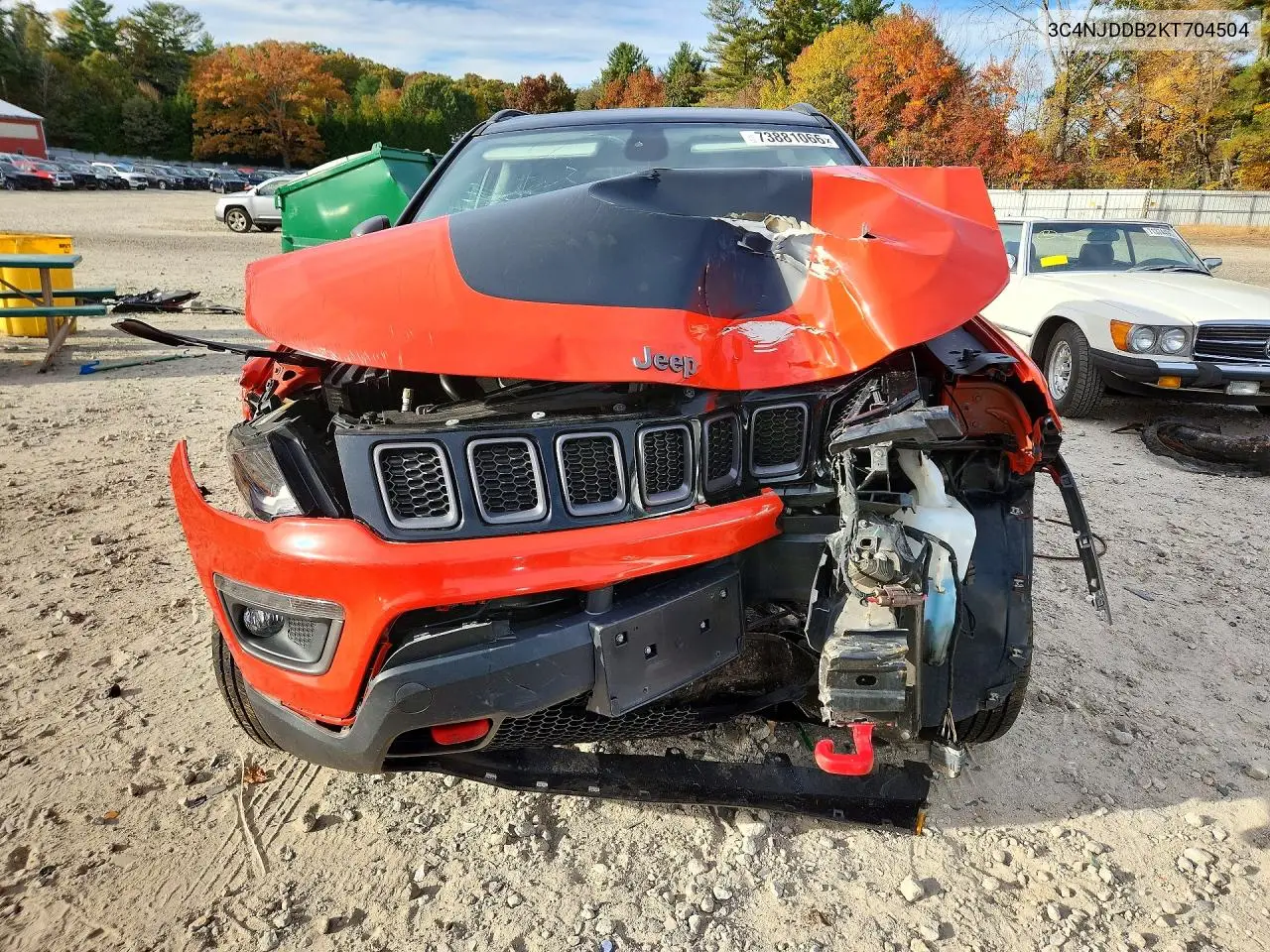 2019 JEEP COMPASS VIN 3C4NJDDB2KT704504 — фото 5