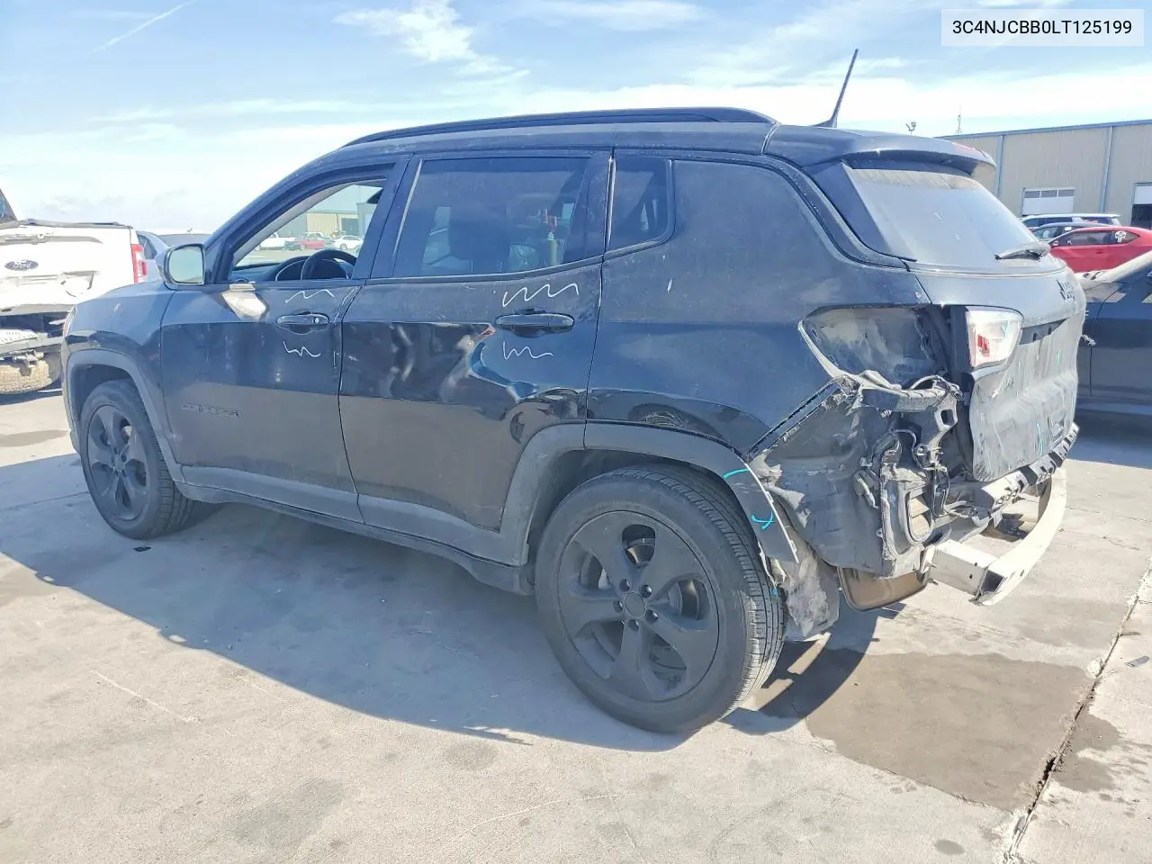 2020 JEEP COMPASS VIN 3C4NJCBB0LT125199 — фото 2