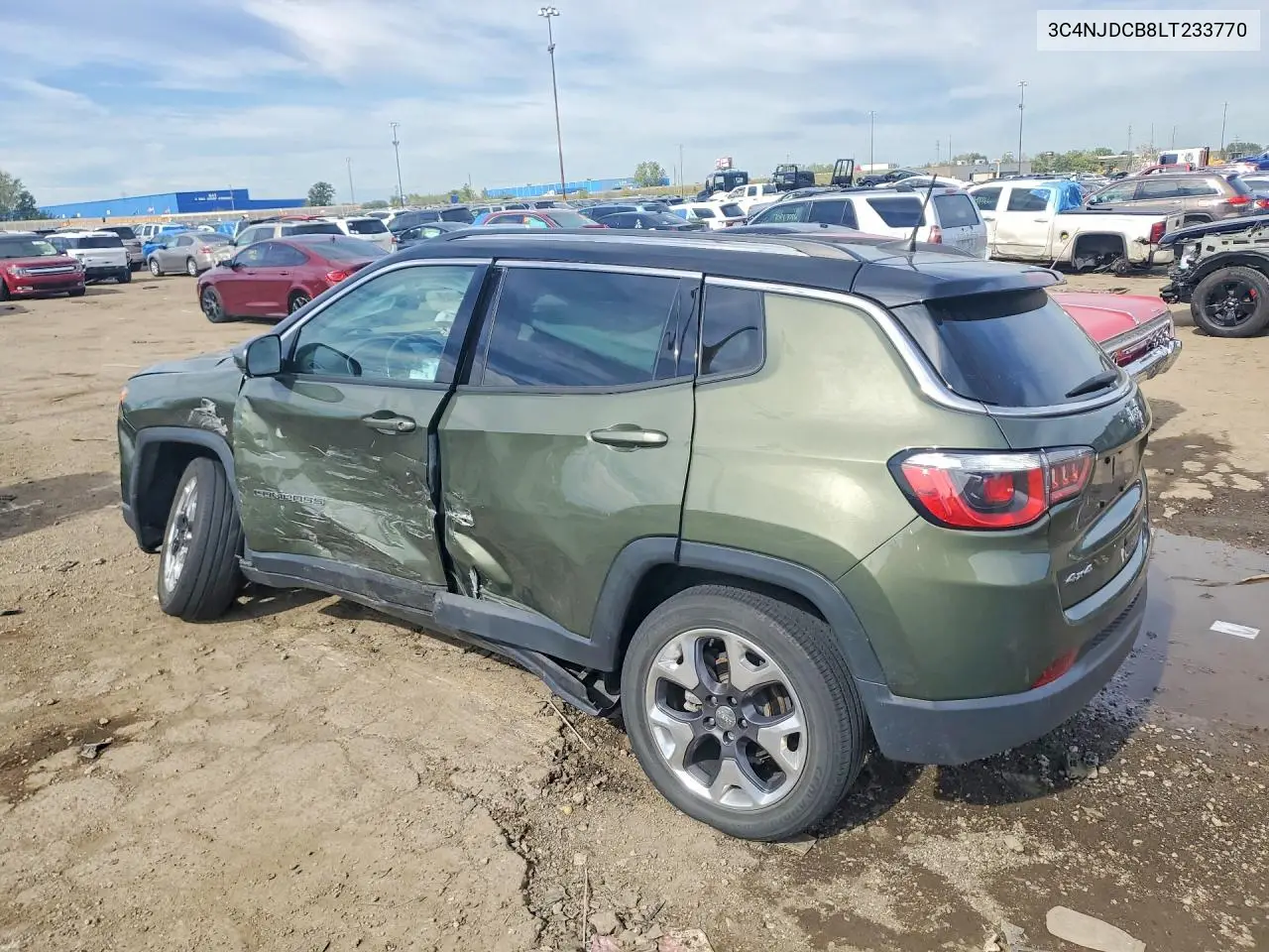 2020 JEEP COMPASS VIN 3C4NJDCB8LT233770 — фото 2