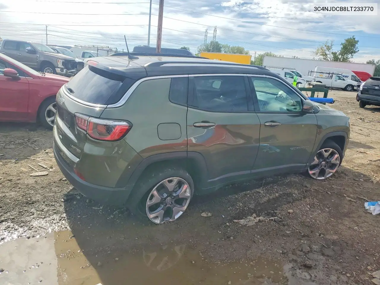 2020 JEEP COMPASS VIN 3C4NJDCB8LT233770 — фото 3