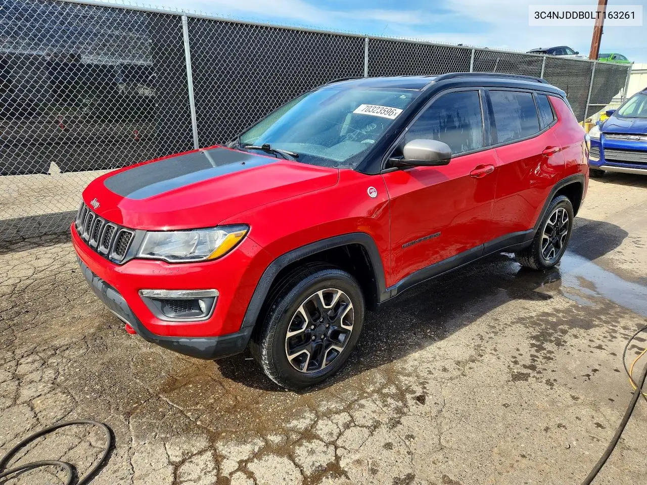JEEP COMPASS 2020, VIN 3C4NJDDB0LT163261