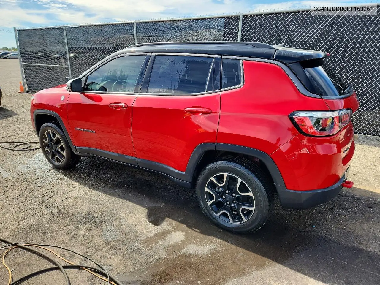 2020 JEEP COMPASS VIN 3C4NJDDB0LT163261 — фото 2