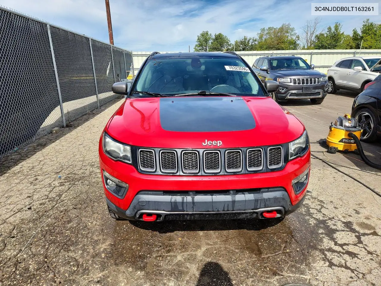 2020 JEEP COMPASS VIN 3C4NJDDB0LT163261 — фото 5