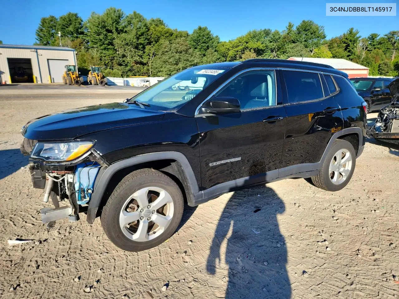 JEEP COMPASS 2020, VIN 3C4NJDBB8LT145917