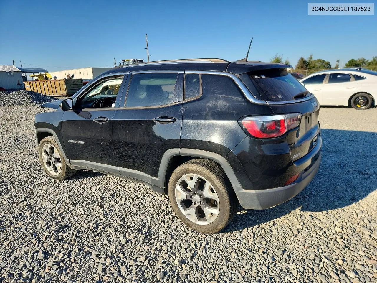 2020 JEEP COMPASS VIN 3C4NJCCB9LT187523 — фото 2