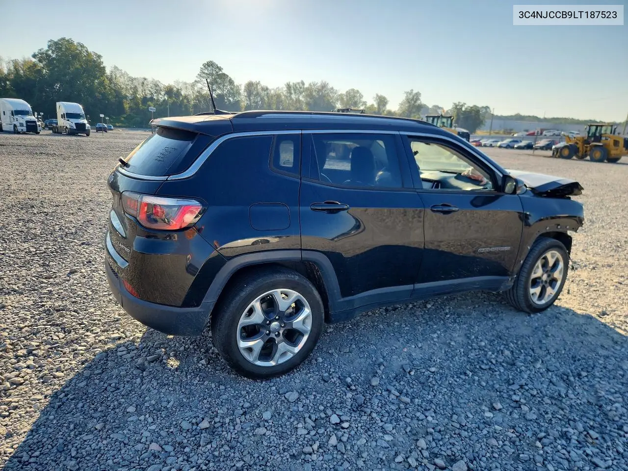 2020 JEEP COMPASS VIN 3C4NJCCB9LT187523 — фото 3