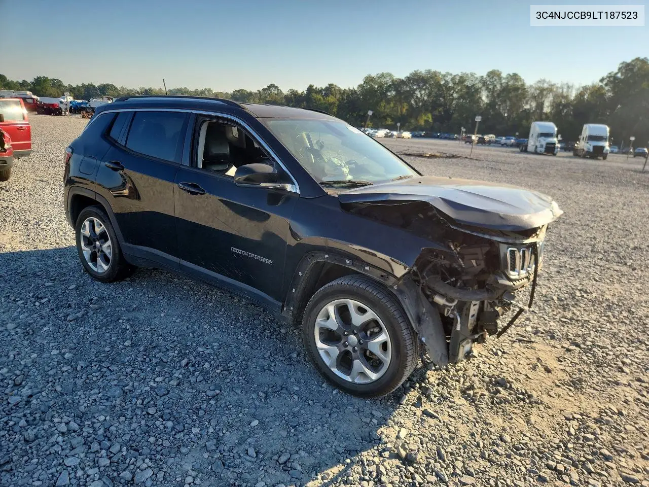 2020 JEEP COMPASS VIN 3C4NJCCB9LT187523 — фото 4
