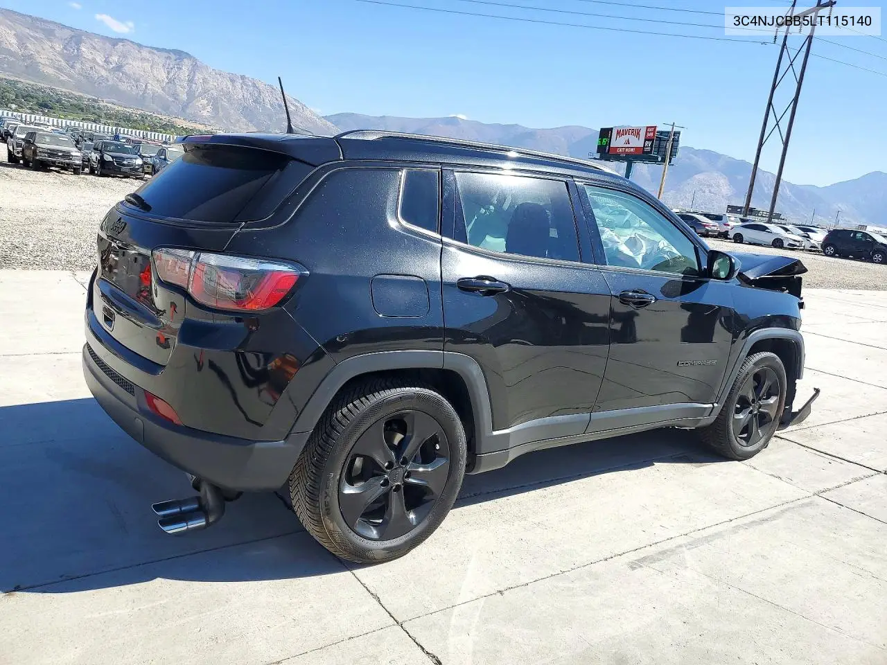 2020 JEEP COMPASS VIN 3C4NJCBB5LT115140 — фото 3