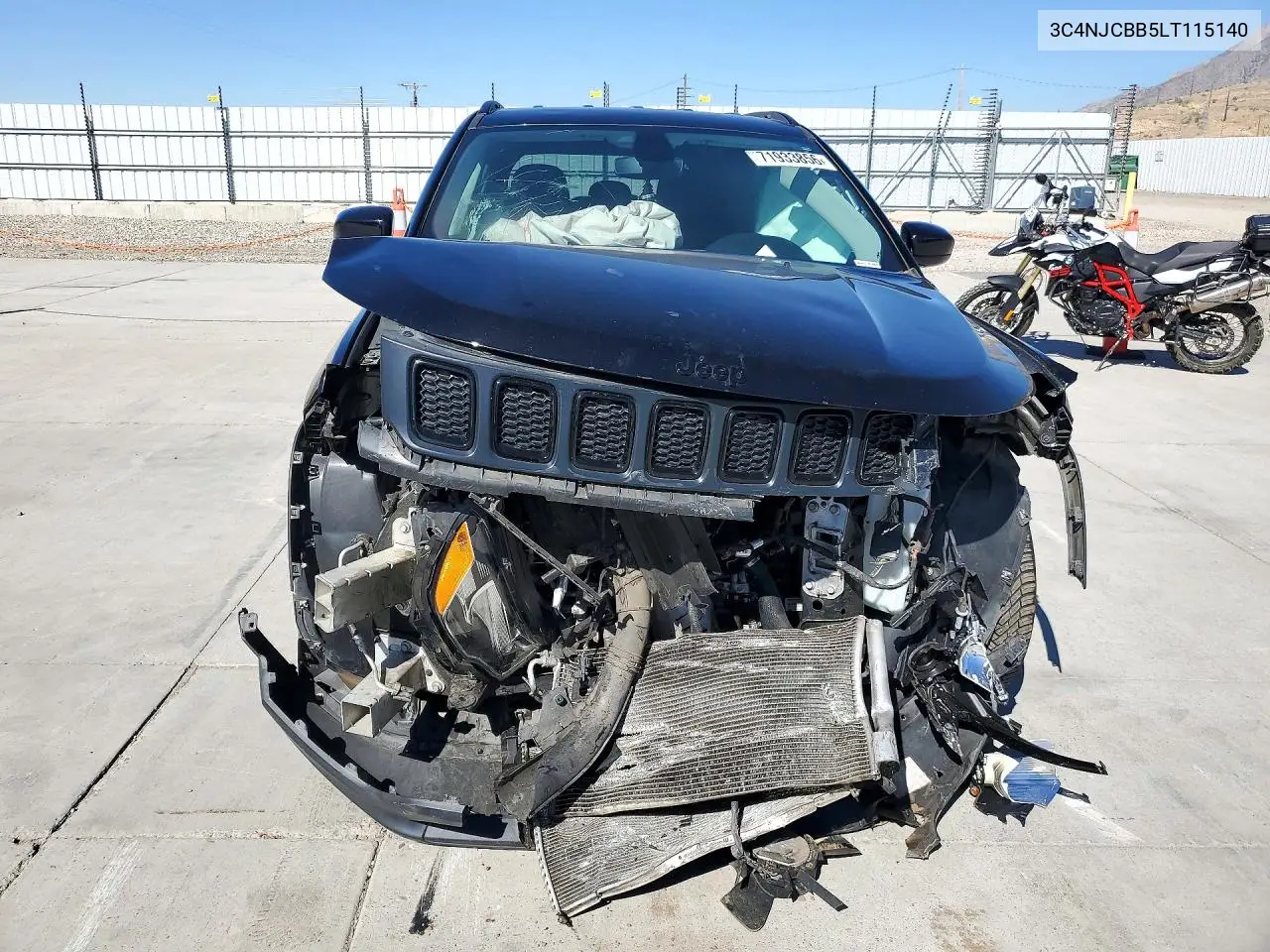 2020 JEEP COMPASS VIN 3C4NJCBB5LT115140 — фото 5