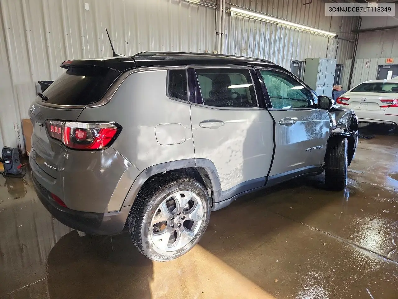 2020 JEEP COMPASS VIN 3C4NJDCB7LT118349 — фото 3